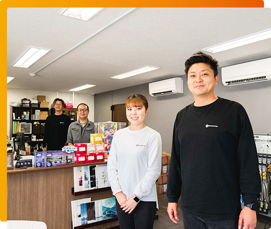 SK.AUTOでは、一緒に働く整備士・営業スタッフを募集中!